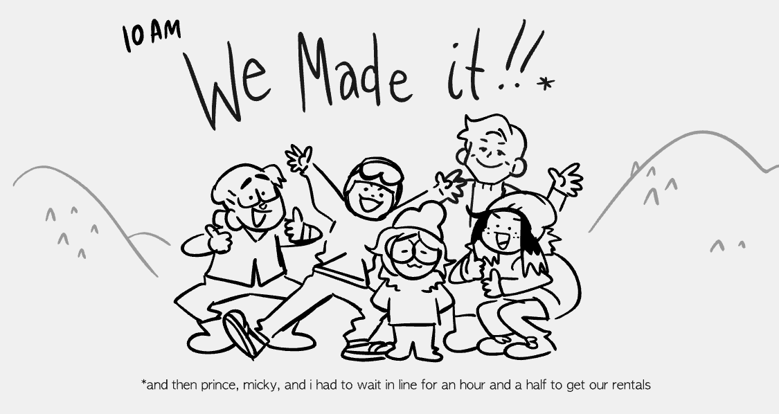 not TRUE hourlies, but some highlights from the ski trip that my friends and I took saturday! 