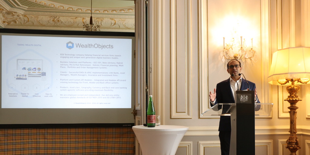 WealthObjects's tweet photo. WealthObjects selected to represent UK #FinTech to showcase to Austrian asset management, banking and insurance communities at the Residence of the British Ambassador to Austria on 29th January @tradegovukAUT #FinServ #InsurTech #WealthTech #RoboAdvice #HybridAdvice #DITAustria https://t.co/fYHq4pSY40