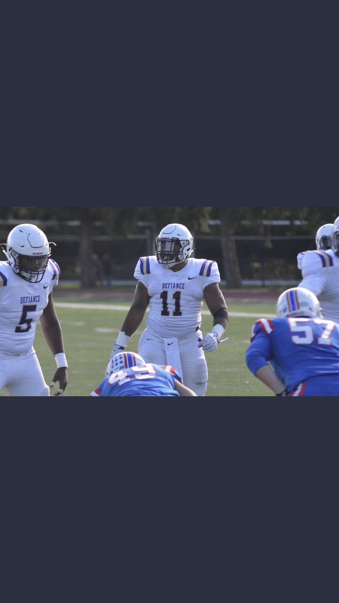 gavinallen14's tweet photo. Honored to receive an offer to continue Academics and Football at Defiance College! Thanks @TristanYeomans @MannyMatsakis https://t.co/xdNuQ3B4ZK