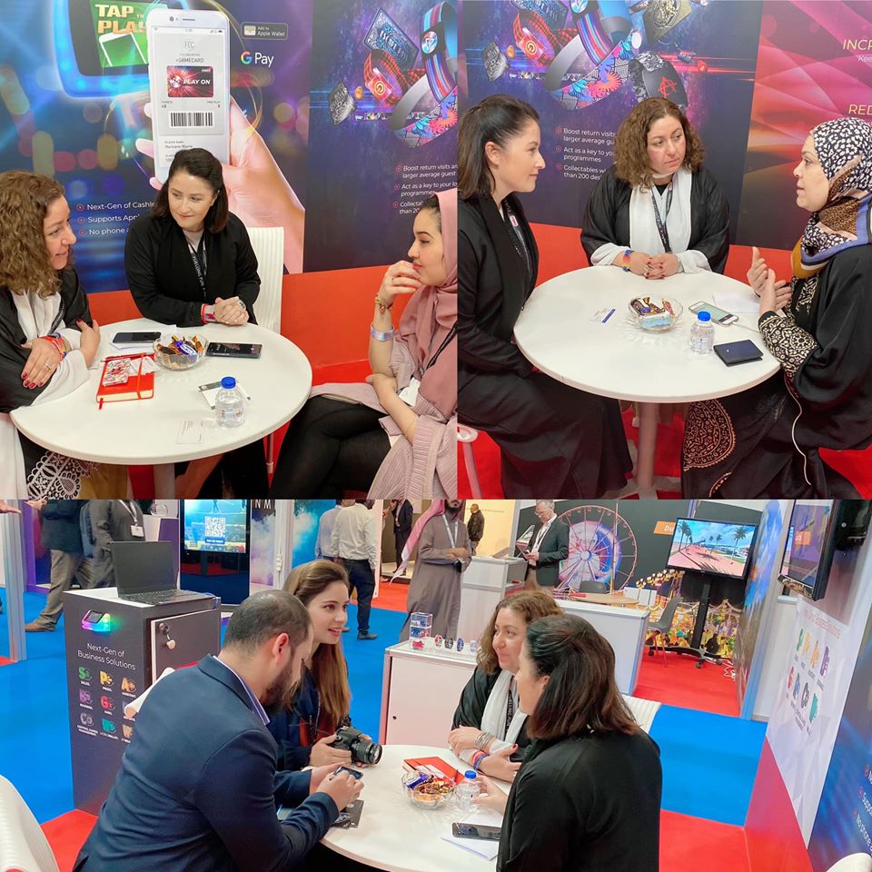 embedcard's tweet photo. Arab News, Saudi Gazette and other key media titles in the Middle East speaks with our CEO, Renee Welsh and our Managing Director in EMEA, Rosa Tahmaseb.

If you are in Saudi, come and visit us at Booth 1D11, we're here until 5th February.

#Fuellingfun #Embedlife #SEAShow https://t.co/6RfqxpsuWq
