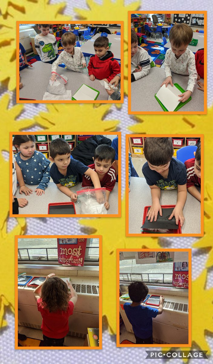 MissMcEleneyK's tweet photo. Scientists explored different ☂️ &amp; shared why we use them.   We also explored whether black or white objects absorb or reflect the sun's energy with two ice cube experiments @WoodcrestES.  ☀️🧊
#cherryhillscience #WEareCHPS https://t.co/rZhOFJnDKg