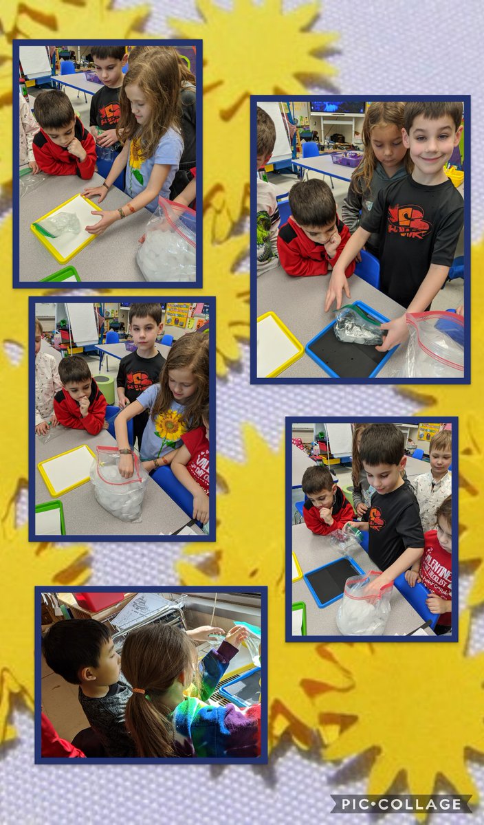 MissMcEleneyK's tweet photo. Scientists explored different ☂️ &amp; shared why we use them.   We also explored whether black or white objects absorb or reflect the sun's energy with two ice cube experiments @WoodcrestES.  ☀️🧊
#cherryhillscience #WEareCHPS https://t.co/rZhOFJnDKg