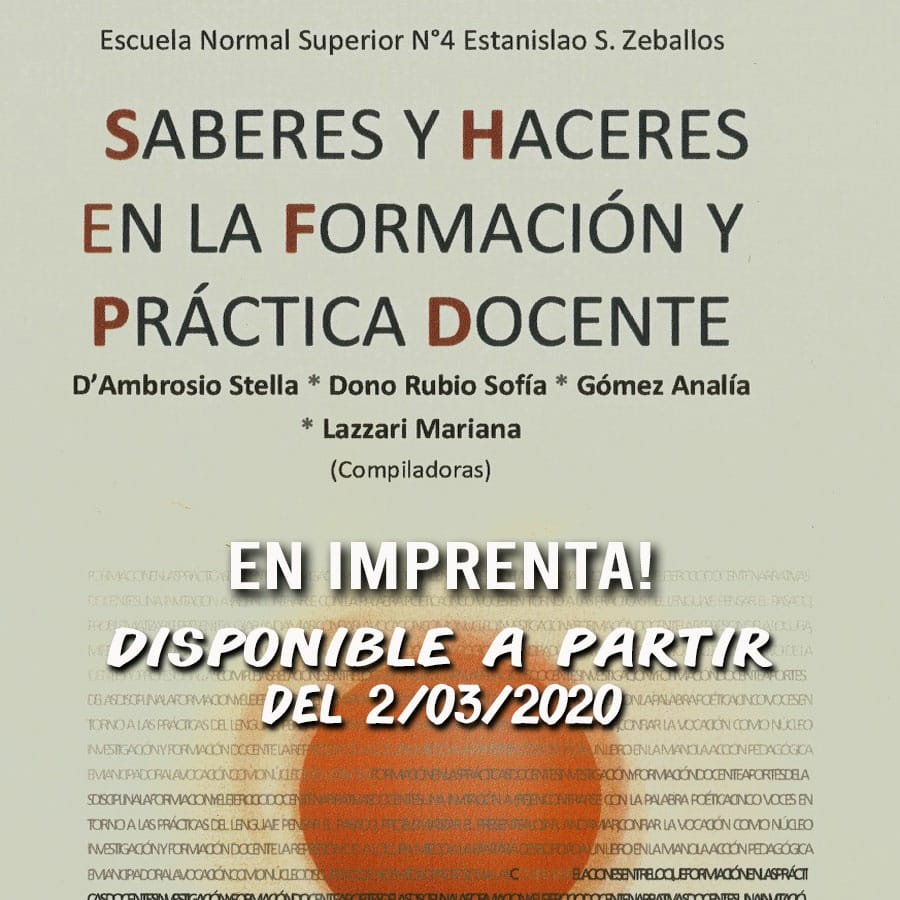 mlavalletto's tweet photo. El 2020 llega con producción académica de vanguardia hecha en #NuestrosProfesorados y #NuestrosTraductorados.
Miren que interesante este libro del #Normal4.
¡Aguante la educación pública!
#NoALaUniCABA
La lucha CONTINUA https://t.co/r9KPp0UiwZ