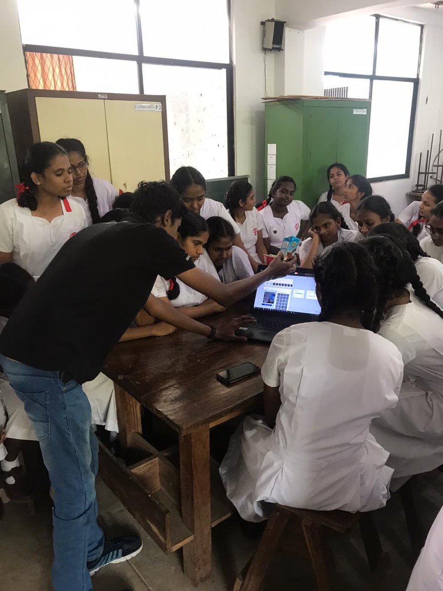 mlforkidslk's tweet photo. A Machine Learning AI capacity building movement in Sri Lanka. Another successful session conducted at St. Paul’s Milagiriya #lka #MITESP #STEMUP #MLforKids https://t.co/CG7joCUinT