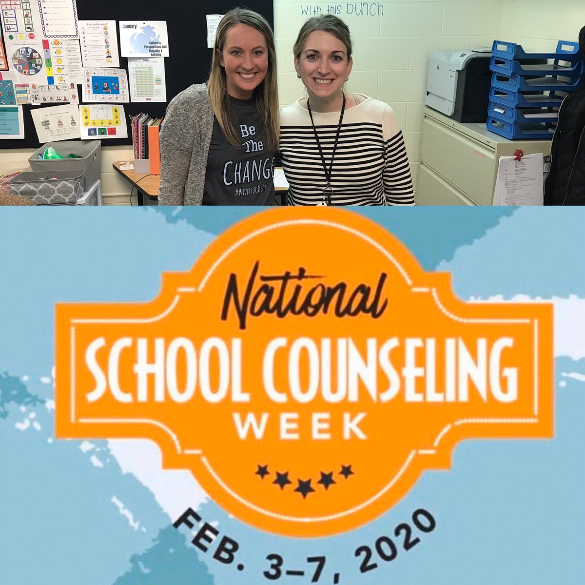 DooleySchool54's tweet photo. Please join us in thanking Ms. Taaffe and Mrs. McDermott during National School Counseling Week for everything they do each day to support our students socially and emotionally. They play such a crucial role in ensuring student success! #54Promise #NSCW2020 #WeAre54 #WeAreDooley https://t.co/CbuNwaUCMR