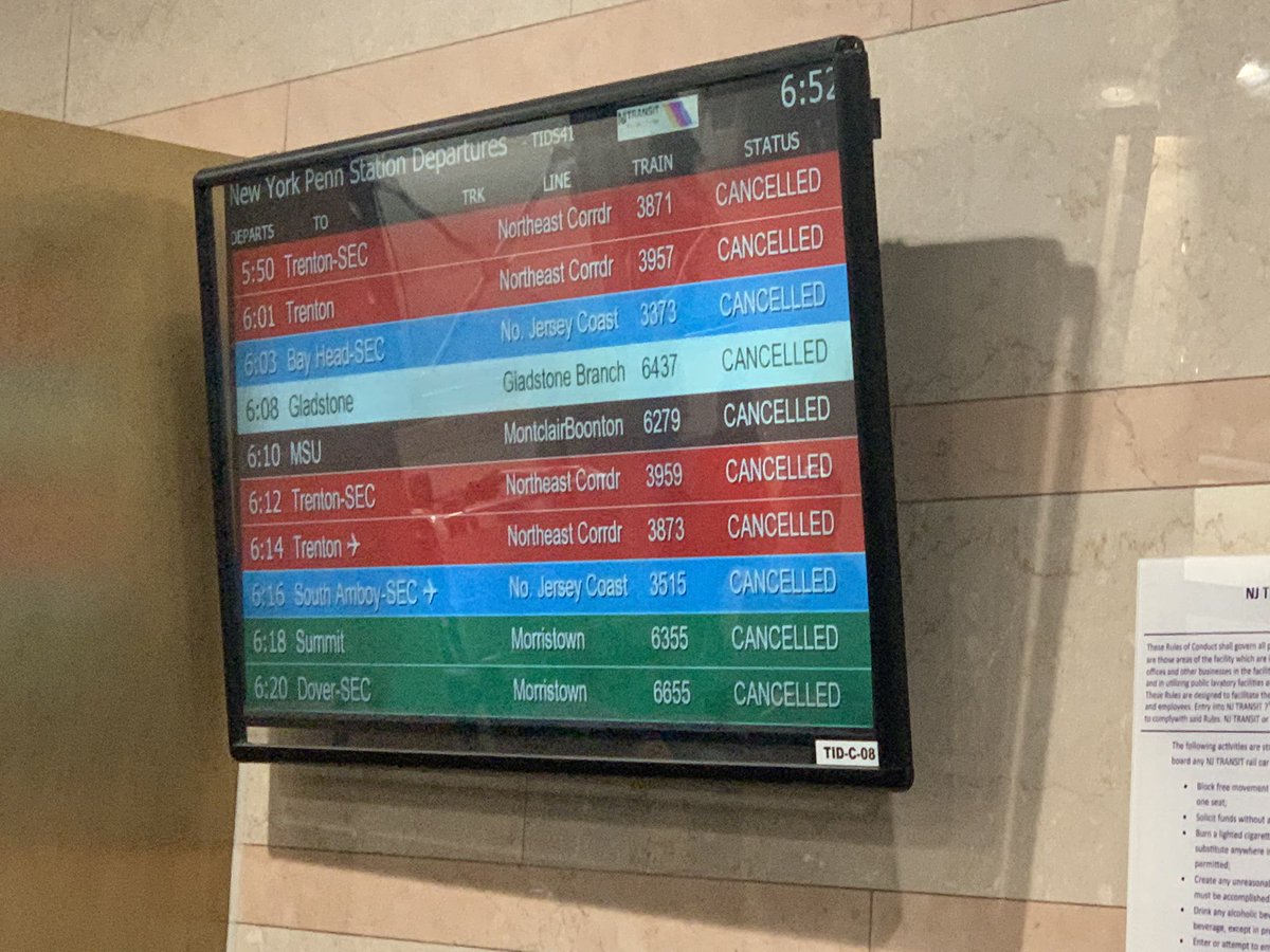 SStirling's tweet photo. And we've cancelled the board. Thanks for playing everybody. #NJTransit https://t.co/gwQe45YhJR