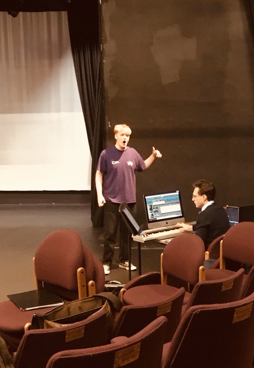 music_rugby's tweet photo. Fantastic music rehearsal tonight @Macready_Rugby with cast members for #myfairlady. Can’t wait for next week’s show! @RugbySchool1567 #wholepersonwholepoint https://t.co/ttySECe3OO