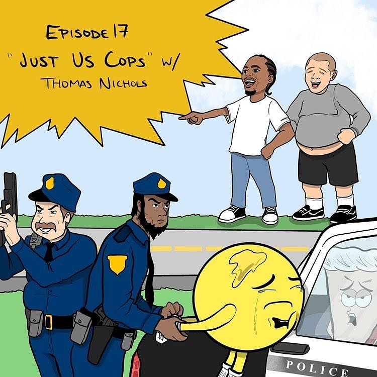 tncomedy's tweet photo. E17 - βJust Us Cops.β I was on the @fandfpod podcast hosted by @atill55 to talk about my comic book βJust Us Copsβ and WHERE HE'S MOVING TOO. Follow the link below to listen:
https://t.co/Zg3iyJmWKv
LINK IN THE ππ
#tncomedy
#JustUsCops
#comicbook
#JustUsTour https://t.co/ESoGAeWkwo