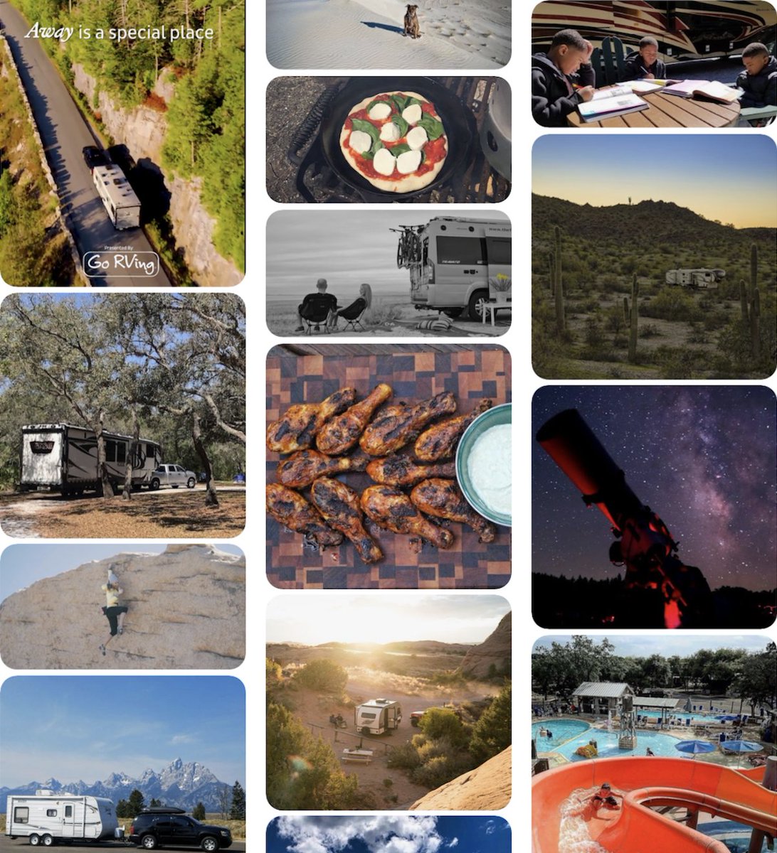 GoRVing's tweet photo. Find inspiration for the perfect adventure. Check out our favorite Pinterest planning tips. https://t.co/gNzMhKAvxL #GoRVing https://t.co/gXvf4ADFx5