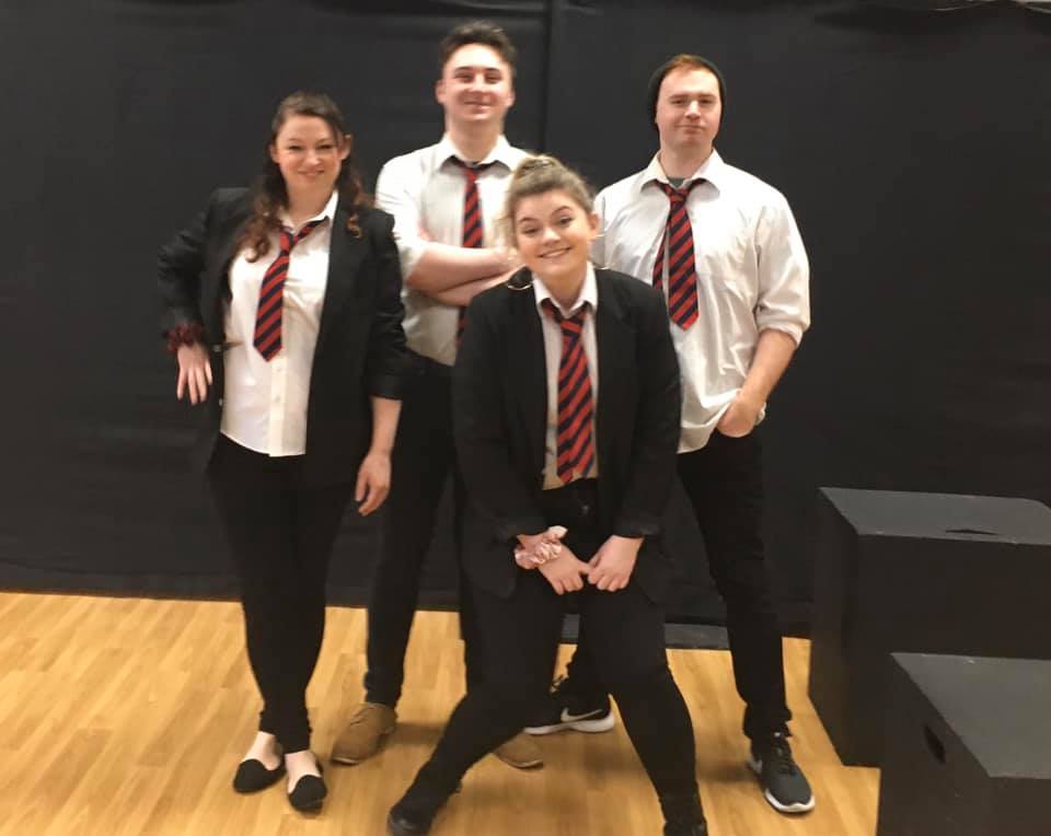 flaga6laura's tweet photo. Our first day of touring was fantastic, thank you for having us @ArbroathHigh #YourChoice @SchoolsTeamNHS https://t.co/81uub5eAjG