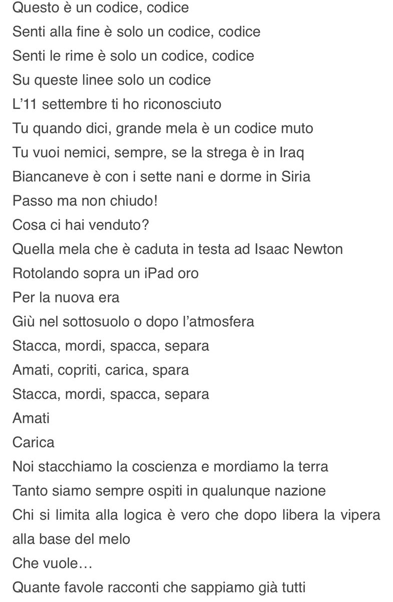 tiamoarii's tweet photo. punto tutto su rancore, questo ragazzo merita davvero tanto, guardate che pezzo della madonna, non vedo l’ora di sentirla
#Sanremo70 https://t.co/qSQoou26Gs