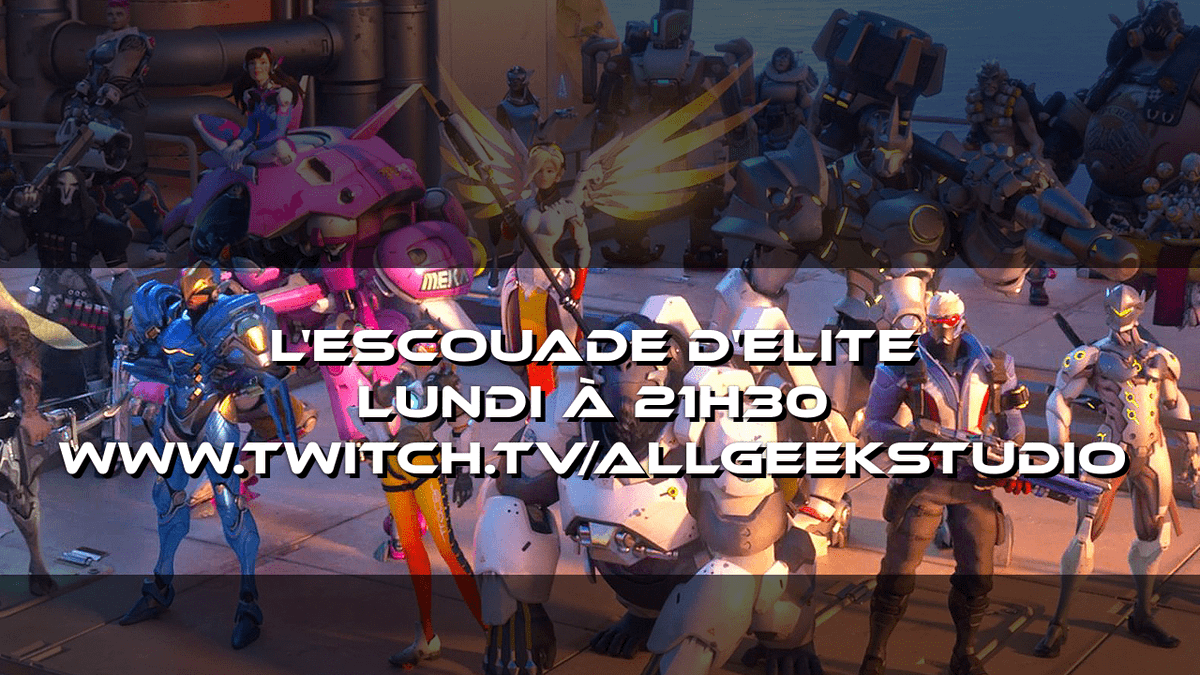 AllGeekStudio's tweet photo. Le saviez-vous ? En ne changeant que quelques lettres à "lundi", on obtient "Escouade d'Elite" 🤯
RDV à 21h30 sur #twitech ! #stream #Overwatch #teamplay https://t.co/EnNOEarmLh