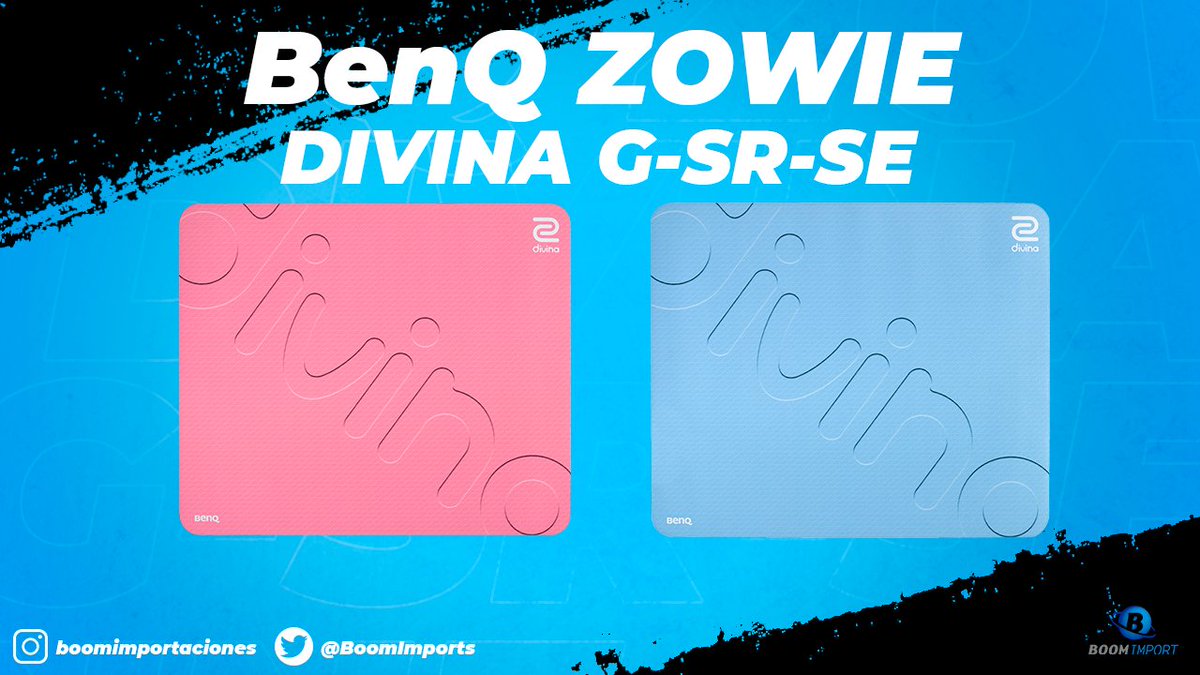 BoomImports's tweet photo. 🔥 PRESENTACIÓN DE PRODUCTO 🔥

BenQ ZOWIE Divina G-SR-SE Pink/Blue

● Hablanos al MD para obtener el tuyo!

● Envíos sólo a #Argentina 🇦🇷.

#BenQZOWIE #DivinaGSRSE https://t.co/Ej3x4JHM1M