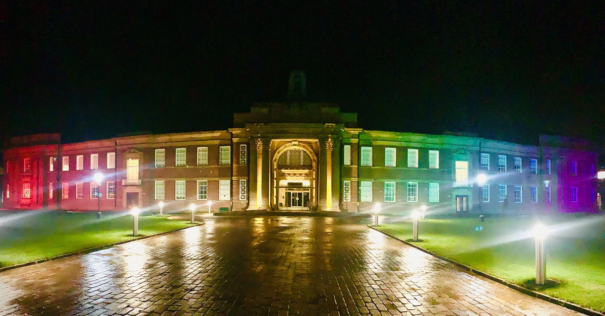 More than just a light show. More than just a building 🌈🏳️‍🌈❤️🙌⁣
⁣
We can't wait to share another #EHSUPride Week with you⁣
⁣
#EHSU #EdgeHillSU <a href="/edgehill/">Edge Hill University</a>