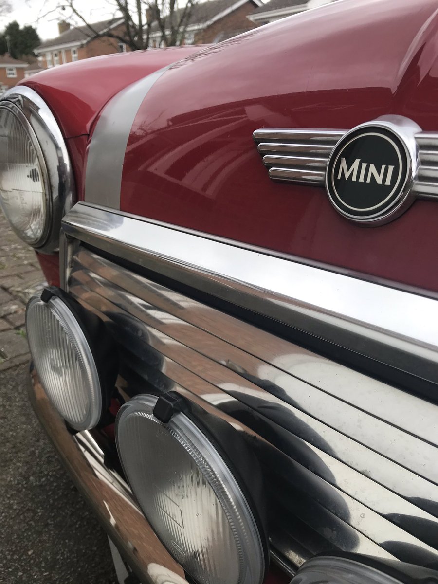KateBrightMedia's tweet photo. The bright media mini turned 40 (thousand miles) this week! Had a good clean to celebrate! #shinymini #companycar #video https://t.co/EQYWAexxl8