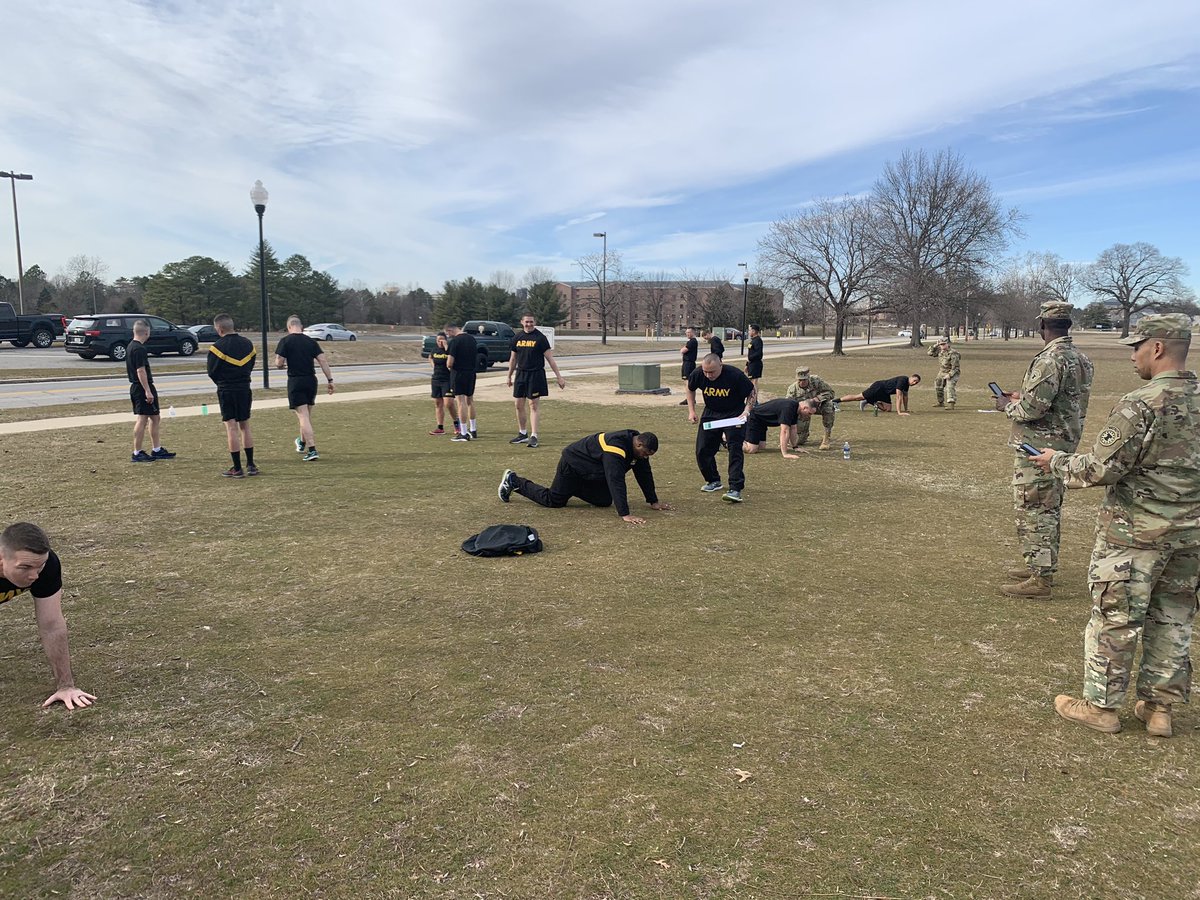 VictoryBDECSM's tweet photo. Nothing better then kicking off the BDE Board with the APFT the day after the Super Bowl. Winning Matters!! https://t.co/fN7yzOEe2B