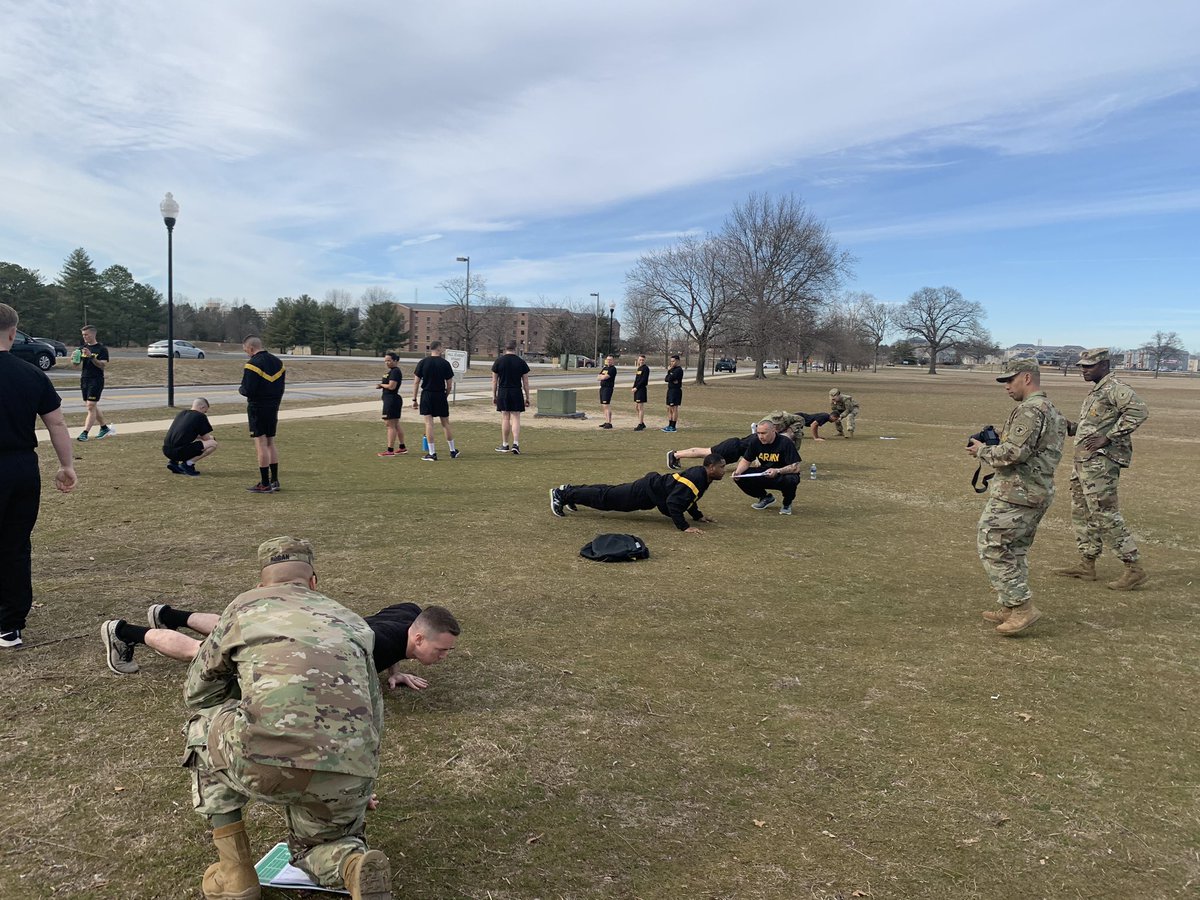 VictoryBDECSM's tweet photo. Nothing better then kicking off the BDE Board with the APFT the day after the Super Bowl. Winning Matters!! https://t.co/fN7yzOEe2B