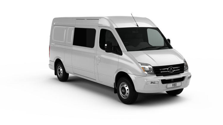 SaltySeadog's tweet photo. The Howorths: Could the all new EV80 Electric Van offering zero exhaust emissions from @uk_ldv become the superyacht crew van of choice?  https://t.co/TN6VPaiAVc https://t.co/cMuliSY79i