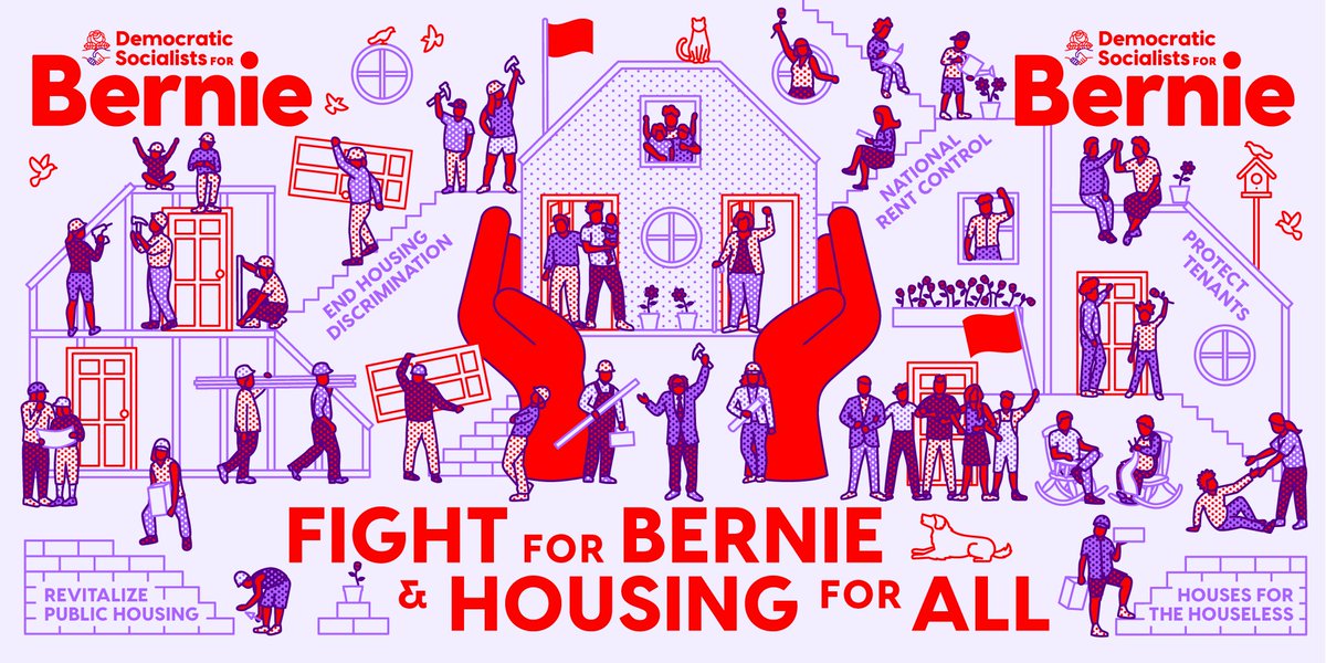 "Fight for Bernie and Housing for All