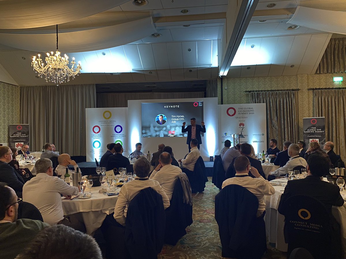 CMCAisha's tweet image. Fantastic keynote from @TimHynes of @AIBIreland  

@CMCSummits #GCIOB #CMCSUMMITS