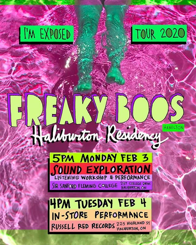 Tonight at <a href="/fleminghsad/">Fleming Haliburton</a> join us for a listening workshop and performance with The Freaky Boos. Try your hand at a fabulous tool called Makey Makey that turns everyday objects into instruments courtesy of <a href="/haliburtoncpl/">Haliburton County Public Library</a> and #commu ityofmaking. 
#libraryma… ift.tt/2UozeoO