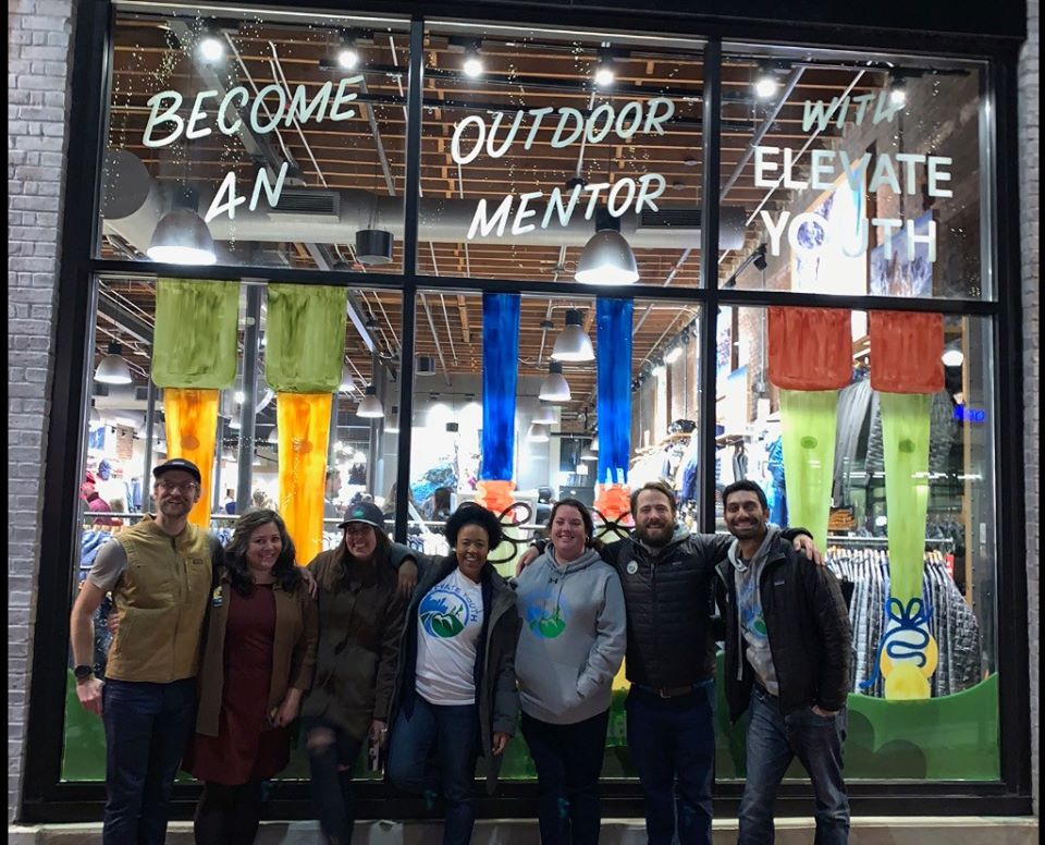 Thank you to our friends at @Patagonia Cambridge for putting on an awesome party and to the hundreds of people who came out and donated to Elevate Youth on Friday. We are humbled by the turnout and we're excited to share that we raised over $6,000! #elev8youth #outdoormentoring