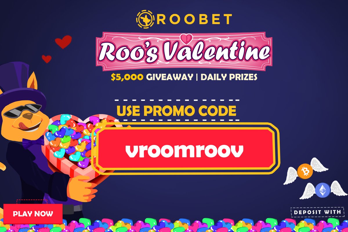Roobet on Twitter: "Promo Code Drop 🥳 150 claims available! 🦘 Will you be  Roo's Valentine? https://t.co/l0GkHtrxbw https://t.co/8MKe6DHP0A" / Twitter