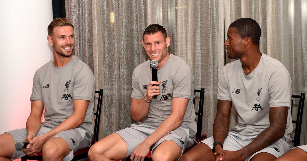 James Milner tweet media