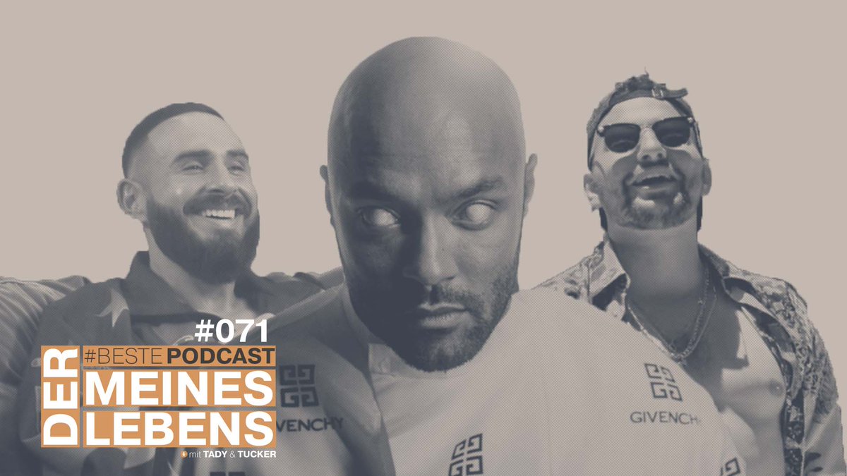 tadyfilms's tweet photo. 🎙 TAREK K.I.Z's "Golem", SHINDY's "554" &amp; MIAMI YACINE's "W2M"
🚀„Der #BestePodcast Meines Lebens“ Ep. 071: 
▶️ https://t.co/WLHQCPeWOF
Enjoy!
@tuckermania88 @freshorlesh https://t.co/MJGPWJgnVX
