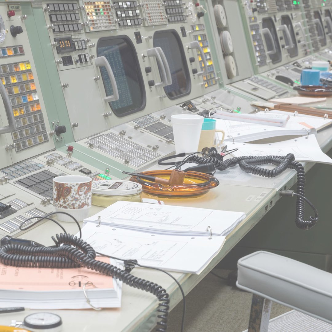 PrattPHPO's tweet photo. Last week the Pratt HP Program had the opportunity to host a program Alumna, Ms. Delaney Harris-Finch. Harris-Finch, Historic Preservation Specialist with Stern and Bucek Architects (Texas), discussed with us the restoration of the Apollo Mission Control Center at NASA! https://t.co/4R4IcM3eD9