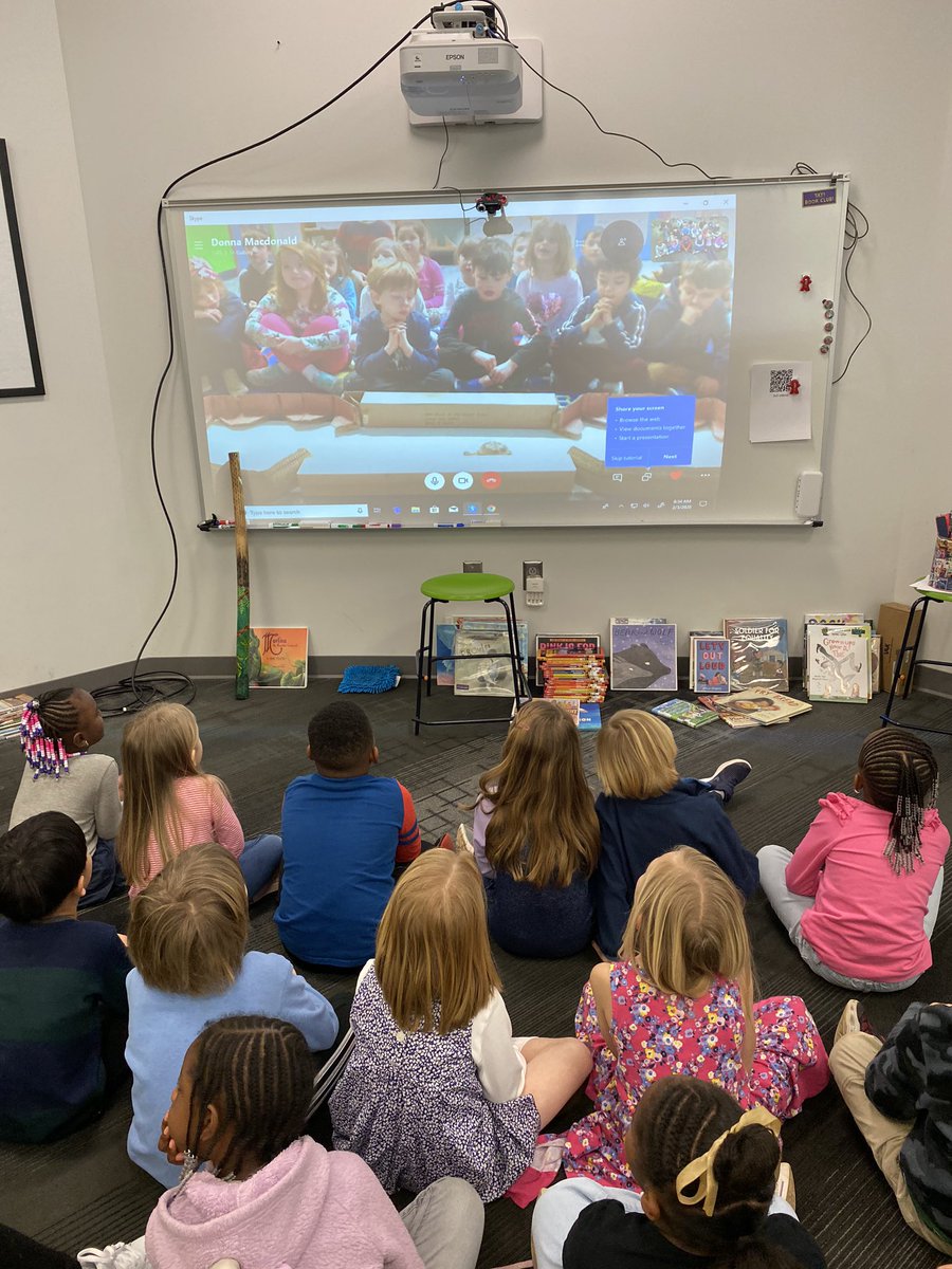 plemmonsa's tweet photo. What a great 1st day of #WorldReadAloudDay We shared Truman, Seagull and Sea Dragon, and Same same but Different with classes in Maine, Vermont, Michigan, and Kansas. We even met a tortoise named Milo #tlchat #wrad2020 #wrad20 #futurereadylibs @KellyHincks1 @SydniGregg @lucyruth https://t.co/cjZd89kkrn