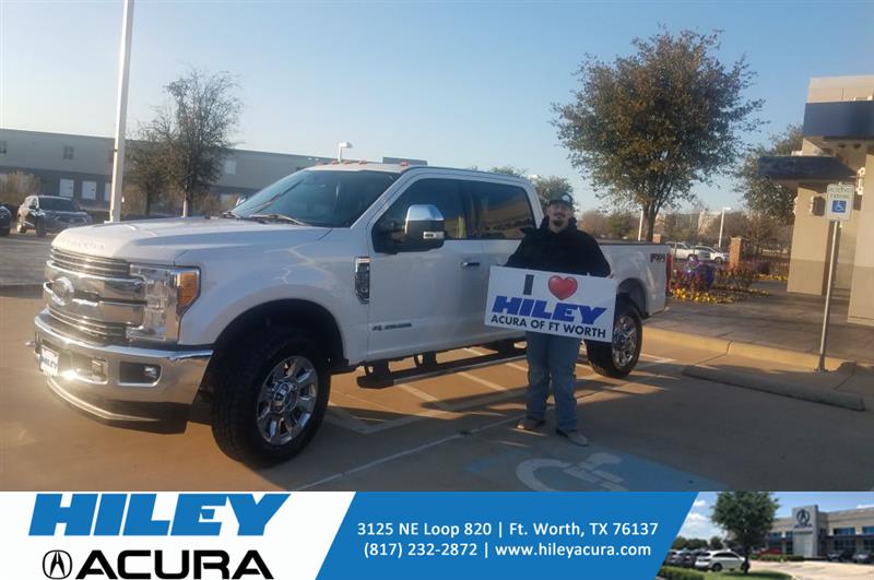 Congratulations Jonathan on your #Ford #Super Duty F-350 SRW from Jim Haas at Hiley Acura! #NewCar.j