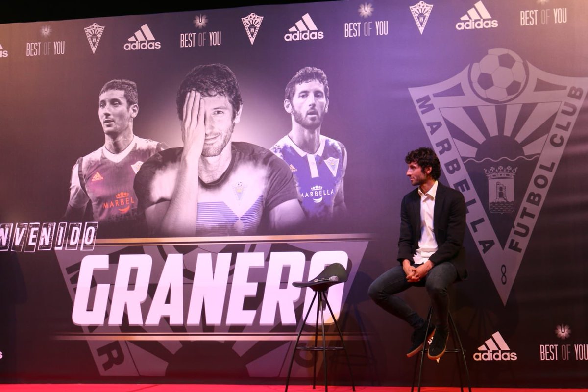 JuanjoEstepona's tweet photo. Granero: “siento tanta responsabilidad como fiché por el @realmadrid” El #Marbella FC ha realizado este lunes la presentación oficial de su último fichaje, @eGranero11, con un acto espectacular y un millar de aficionados en el estadio
https://t.co/3pYVtGk7Me @lagranjugadacsr https://t.co/rjYZ0UQn3f
