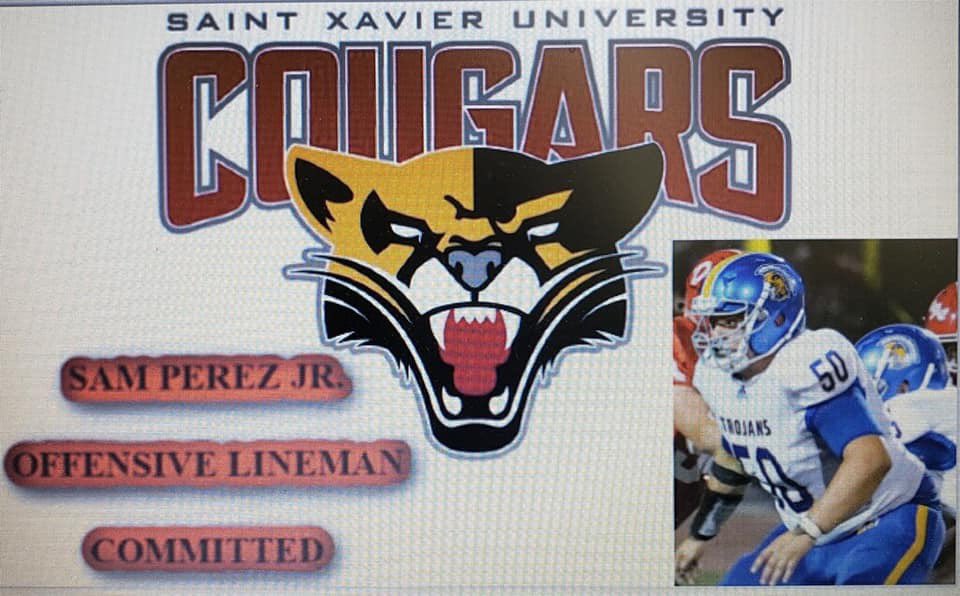 Happy to say I will be continuing my academic and athletic career at Saint Xavier University in Chicago. Thank you to Coach Feminis and all of my high school coaches. @HIGHLAND_HFC <a href="/SXUFootball/">SXU Football</a> #Cougarpride