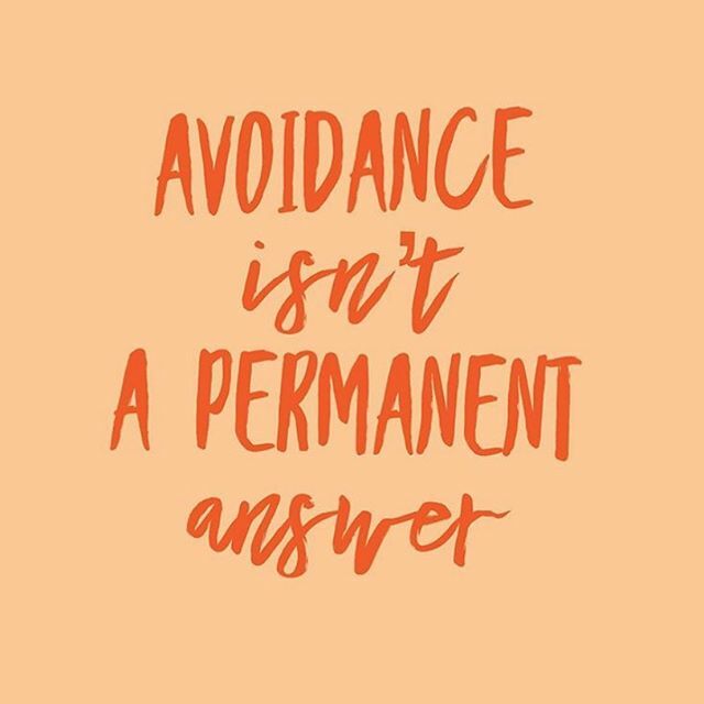 vlmckeown's tweet image. Avoiding doesn’t help anything. If you avoid talking to someone without telling them the reason nothing will change.

Where possible face it! 
#dontavoid #faceit ift.tt/2Sd5yIM
