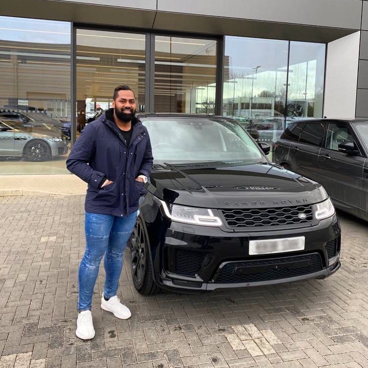 We are extremely pleased to welcome another New VIP Client, Fijian  International &amp; <a href="/SaintsRugby/">Northampton Saints 😇</a> rugby star <a href="/TNaiyaravoro/">Taqele Naiyaravoro</a> with his new Range Rover Sport Autobiography Dynamic! 

Congratulations on your new beast mate and thanks for coming to <a href="/PLEXGROUP_/">Platinum Executive Group</a> 🙌🏻