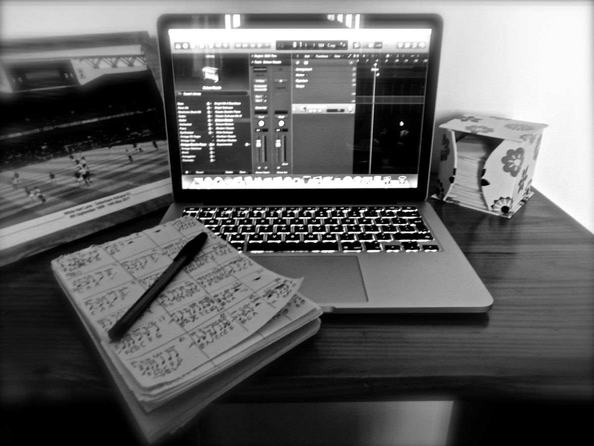 SBrienmusic's tweet photo. Arranging a practice track on Logic Pro X. #ArrangingMusic https://t.co/4tFF2b6enU