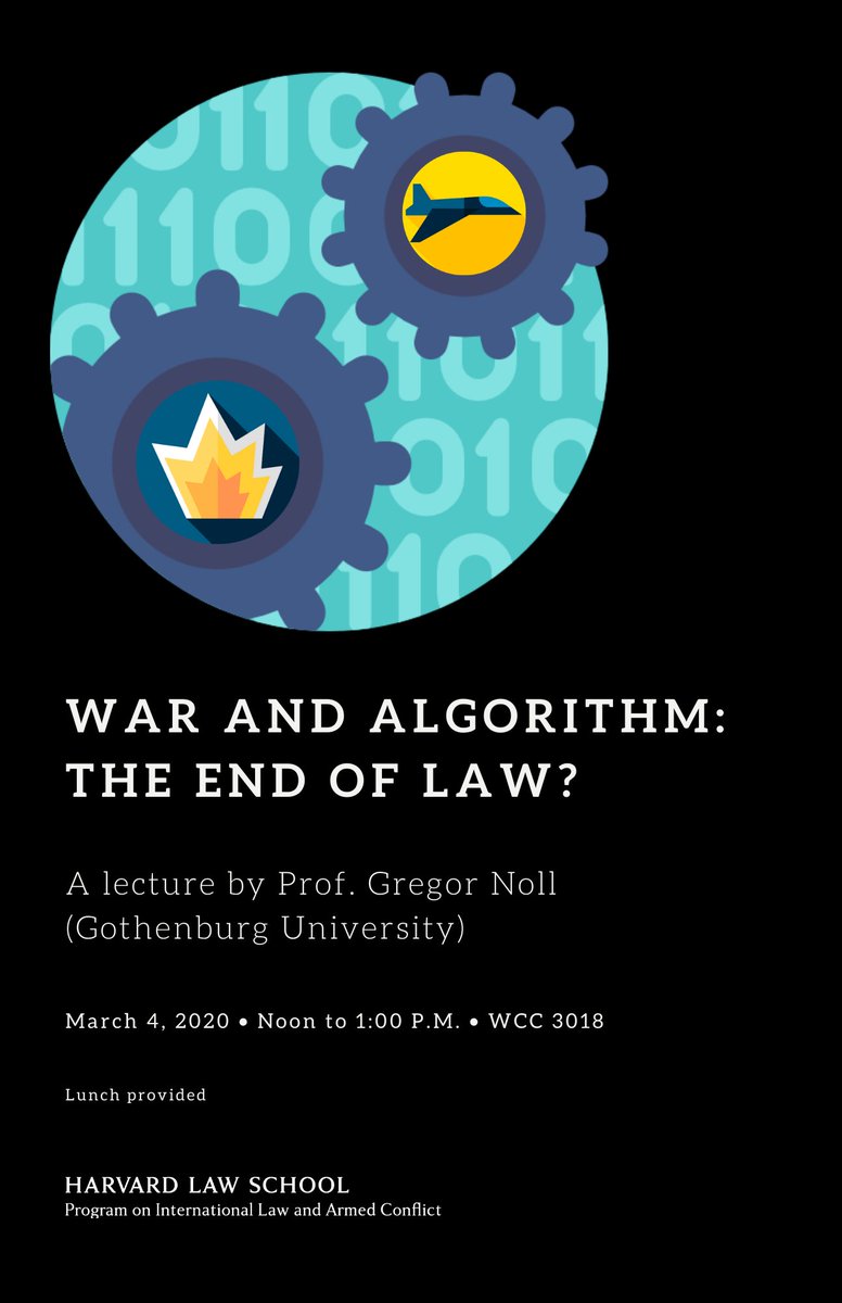 Event flier for Prof. Noll’s lecture