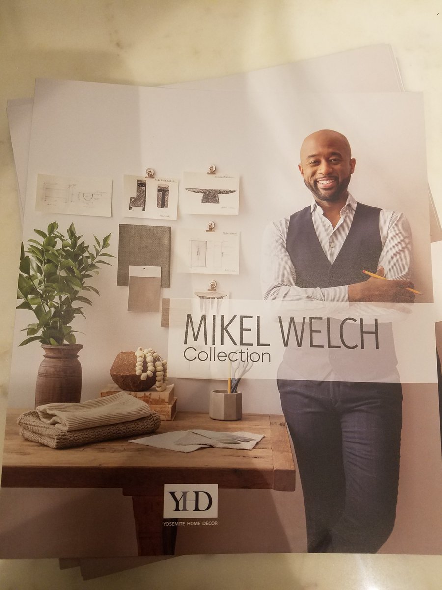 .Got to spend 4 days at the World Market with this very talented man Mikel Welch from HGTVs "Trading Spaces" selling his stunning collection at the Yosemite Home Decor.