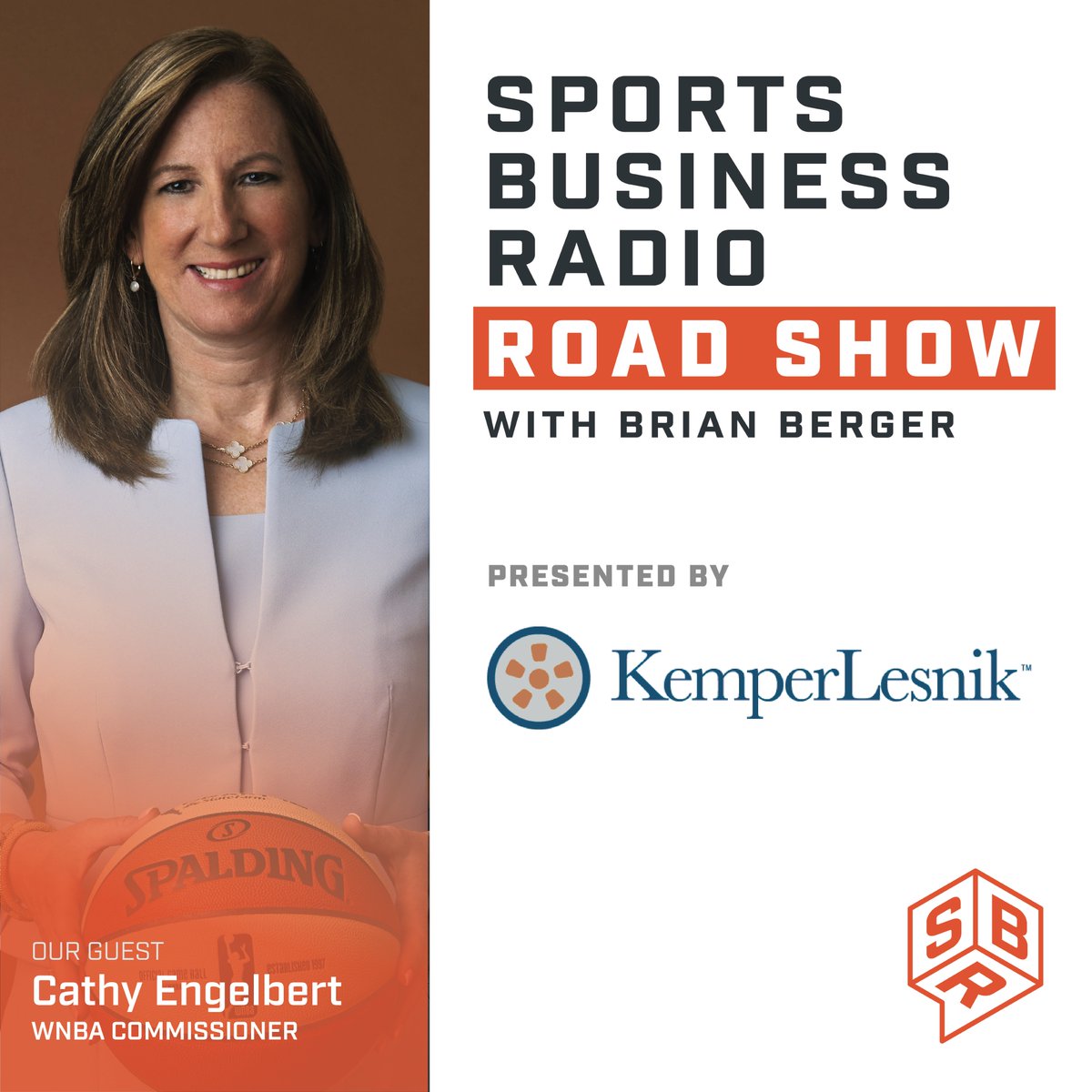 SBRadio's tweet photo. ANNOUNCEMENT: The @SBRadio Road Show Presented by @KemperLesnik will be in Chicago next Thursday for 
@NBA All-Star week. The show will be conducted in front of a studio audience.

@WNBA Commissioner @CathyEngelbert will join me for a conversation. #WNBA #NBAAllStar https://t.co/qc1P5keg0l
