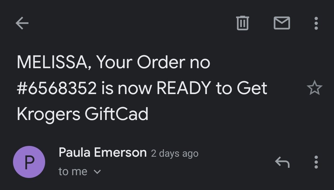 OhSnapitsM3L's tweet image. My GiftCad is ready to Get #spamemail