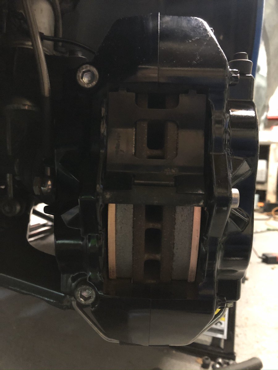 It’s now 2 months to the season opener and the winter prep is ongoing. Big thanks to new <a href="/AFRaceChallenge/">Armed Forces Racing</a> partner CL Brakes UK/Fortuna Moto Ltd for support to all Armed Forces competitors. 

#carbonelorraine #clbrakes #rc6 #fortunamotoltd @clbrakepads #bbk #bigbrakes