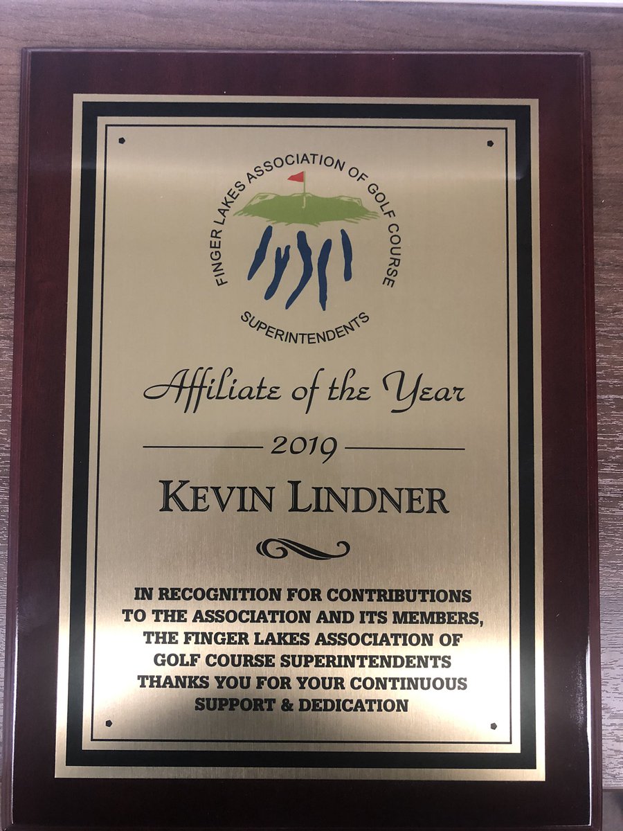 Photographic evidence that <a href="/cnyjdgolf/">Kevin Lindner</a> plaque was fixed with the weird second “N”. We appreciate everything you do! #rightbutnotright
