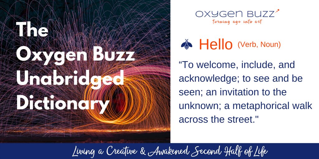 billapablasa's tweet photo. No matter what you have planned for the second half of life, there can be no bright second act without a hearty hello. Check out the magic of hello, and while you're at it, stop and say hello. https://t.co/eZ3qwi4Bfw https://t.co/WUuDXXvBqO
