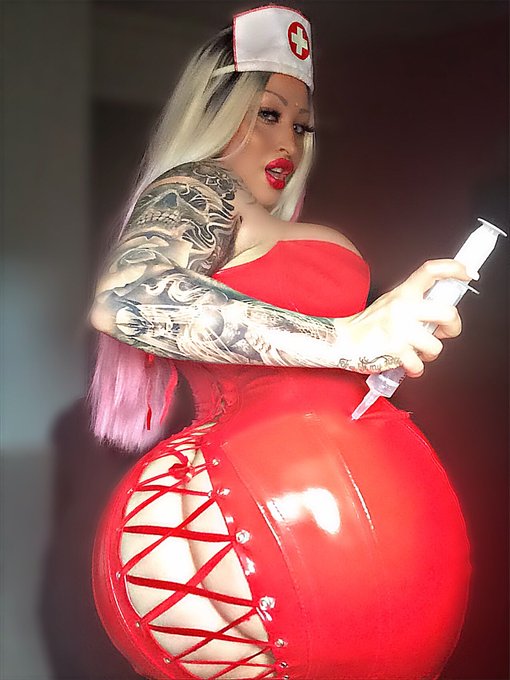 1 pic. bitch one day bitch always 💉do you want to be treated?   #latex #fetish #bigass #bigbootywoman