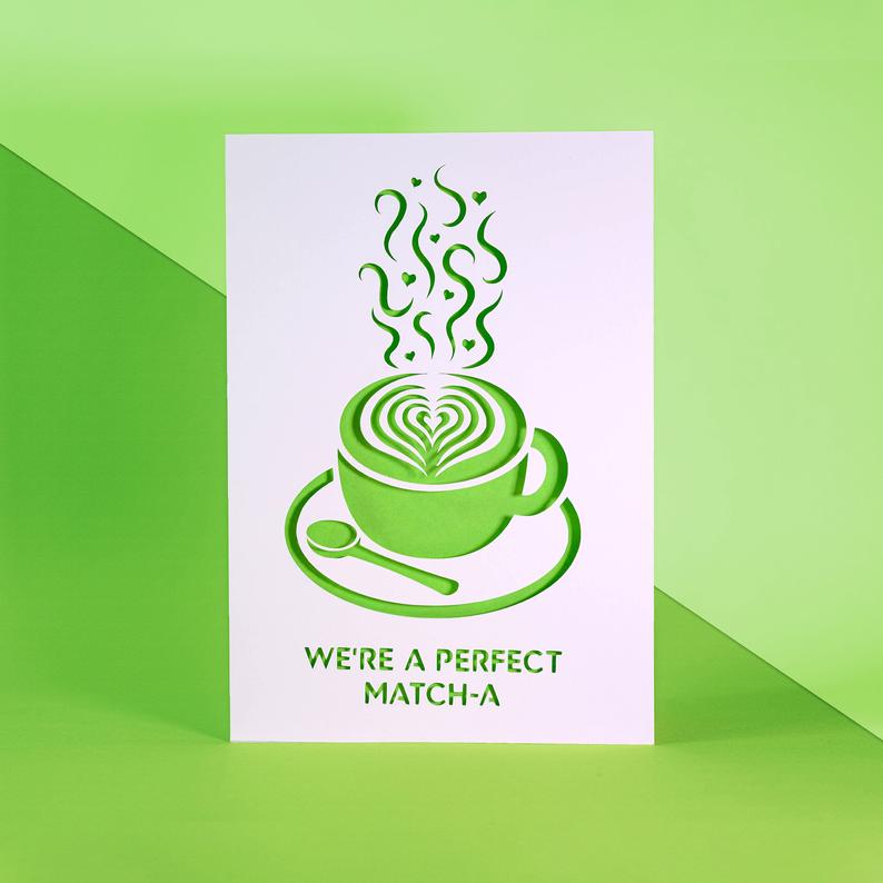 paper_tone's tweet photo. ICYMI:

This weekend I launched another new papercut #ValentinesDay Card for all the tea-rific (I'm sorry) partners out there! Does your special someone have a soft spot for Green Tea? 🍵

Check out my new design over at https://t.co/FuWrmAJ91t

#CreativeBizHour #BrightonHour https://t.co/Law4dpnTEV