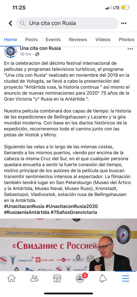 RusAntarctica20's tweet photo. Наша страница на Facebook теперь доступна на испанском!
#СвиданиесРоссией #СвиданиесРоссией2020 #РоссиявАнтарктиде #75летВеликойПобеды
#РусскаяАнтарктида
#КругосветнаяЭкспедиция https://t.co/ARRh2excqn