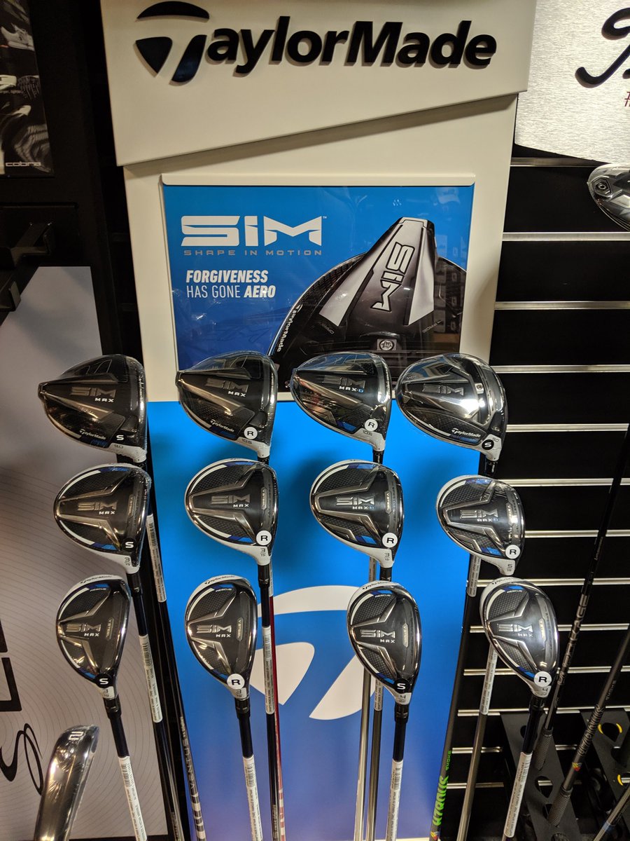 💥 Introducing the <a href="/TaylorMadeGolf/">TaylorMade Golf</a> SIM Metal Wood Family 💥 

The stock has now arrived as the product launches today ! 

Full Demo and Fitting options available, and just remember we do price match 👀