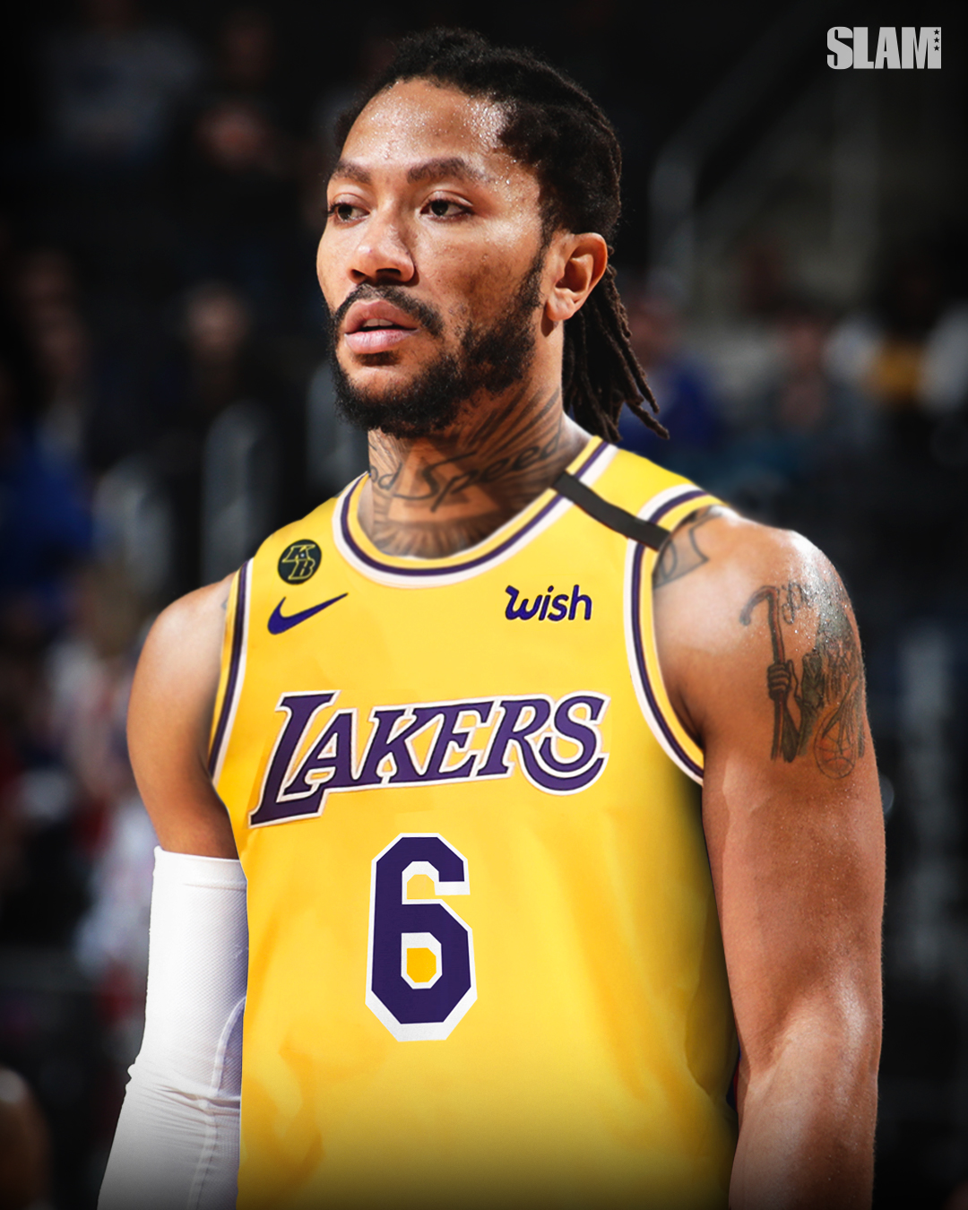 derrick rose lakers jersey