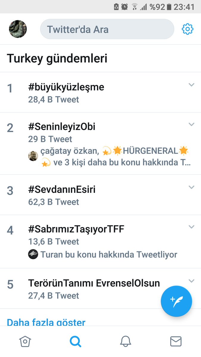 8 şehit var gündeme bak.Ruhum daralıyor...

TÜRK TİTRE KENDİNE GEL...